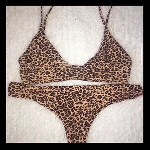 Mai Underwear two piece bikini in the print Safari!!